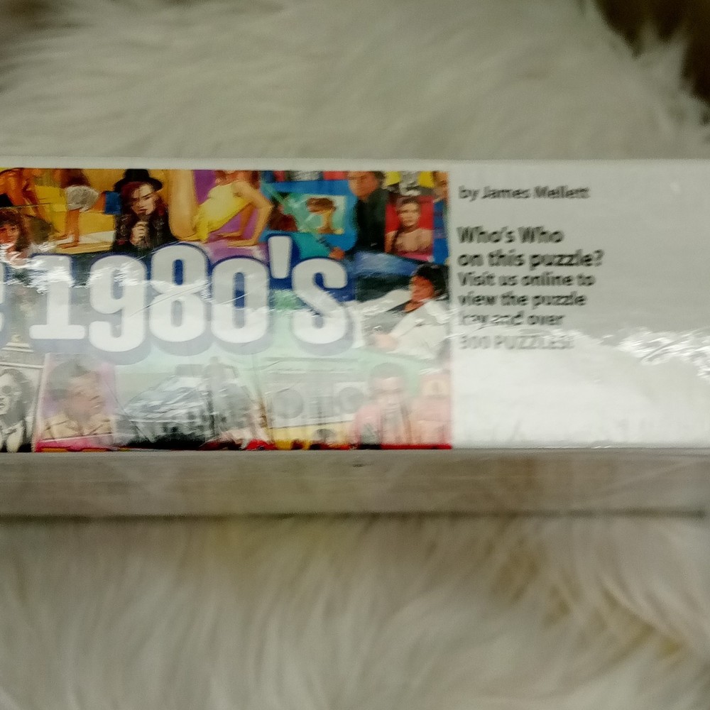 NIB White Mountain the Eighties - 1000 Piece Jigsaw Puzzle - Picture 7 of 7